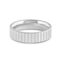 Fluted Men's Ring