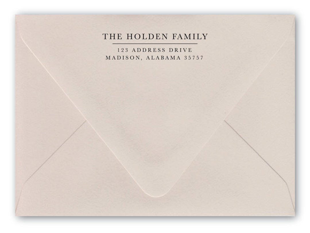 Holden Return Address Stamp