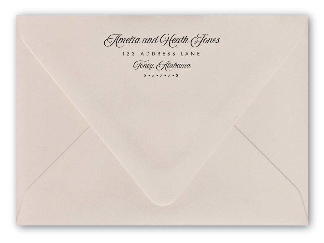 Jones Return Address Stamp