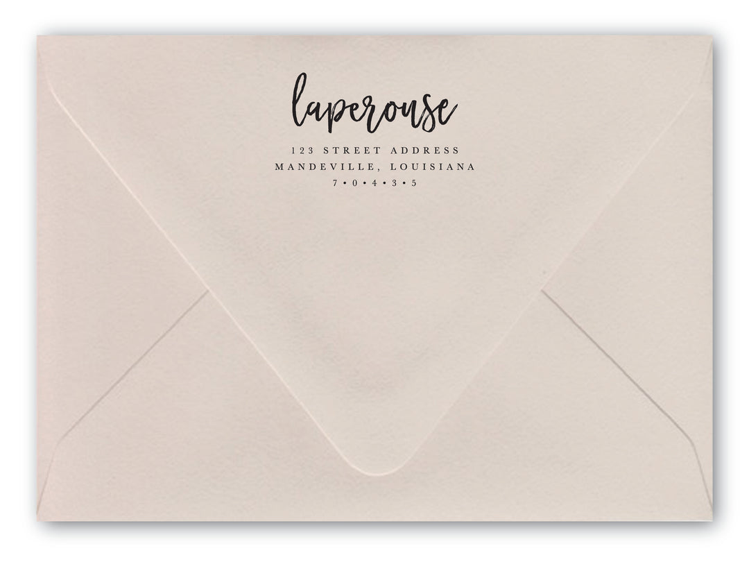 Laperouse Return Address Stamp