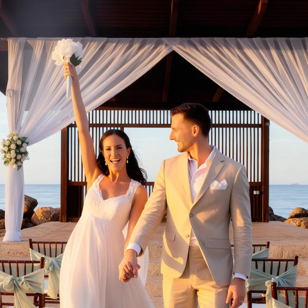 Hideaway at Royalton Blue Waters Destination Wedding Package