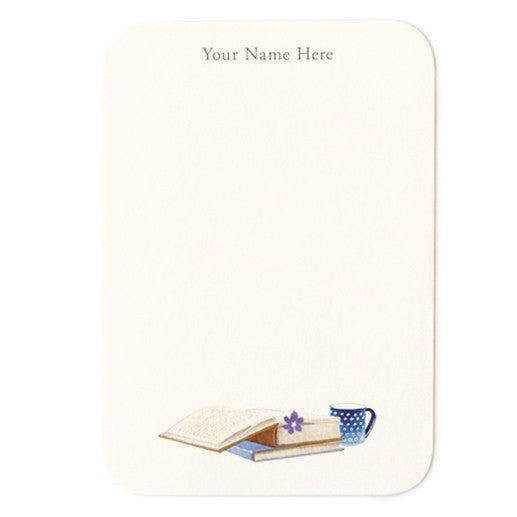 Good Reading Personalized Small Note Cards