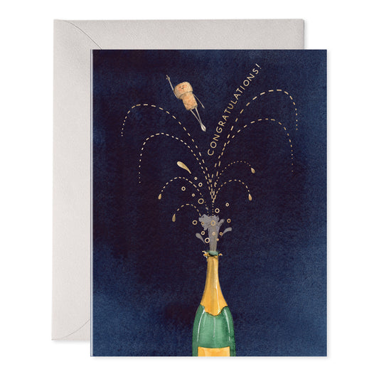 Flying Cork Greeting Card