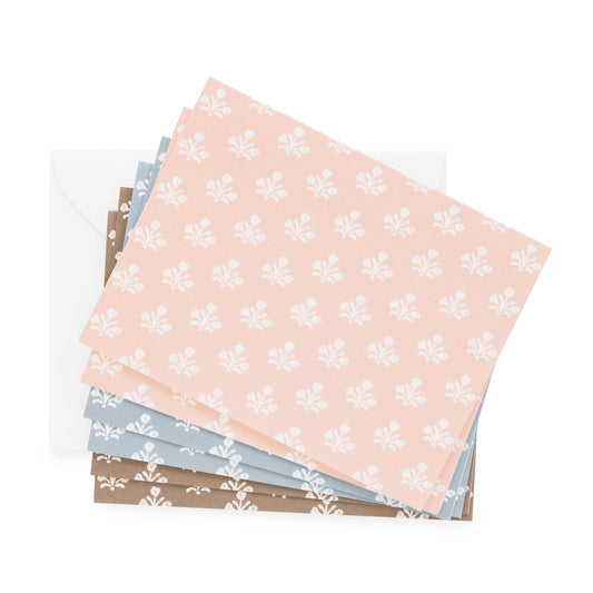 Folded Floral Note Set Wedding Gifting