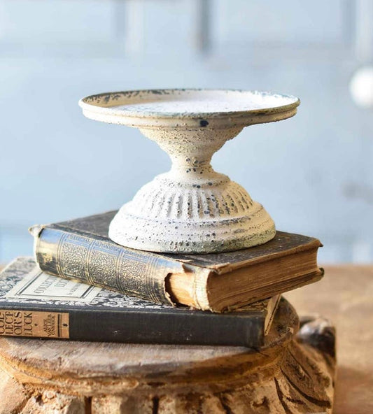 Atessa Vintage Metal Pedestal