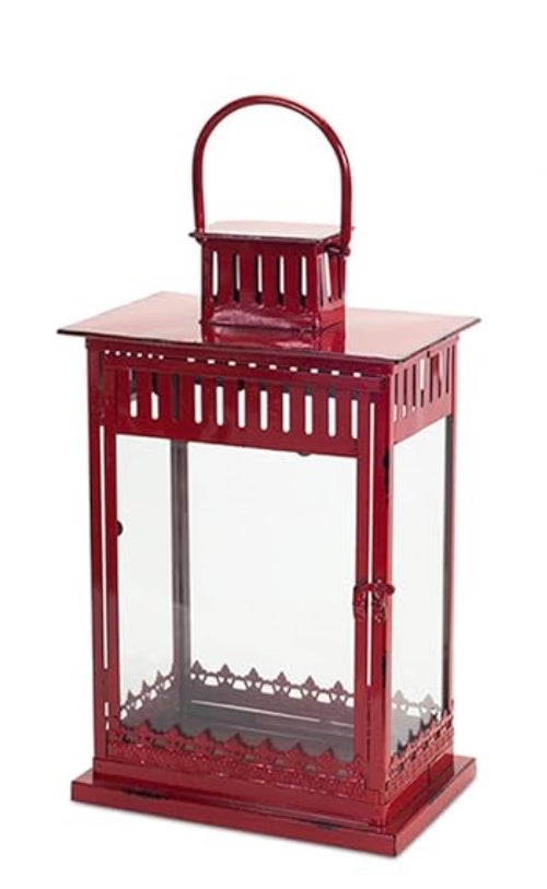Melrose 20" Red Lantern
