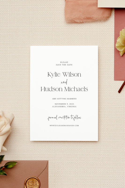 Save Our Date Cards | The Kylie