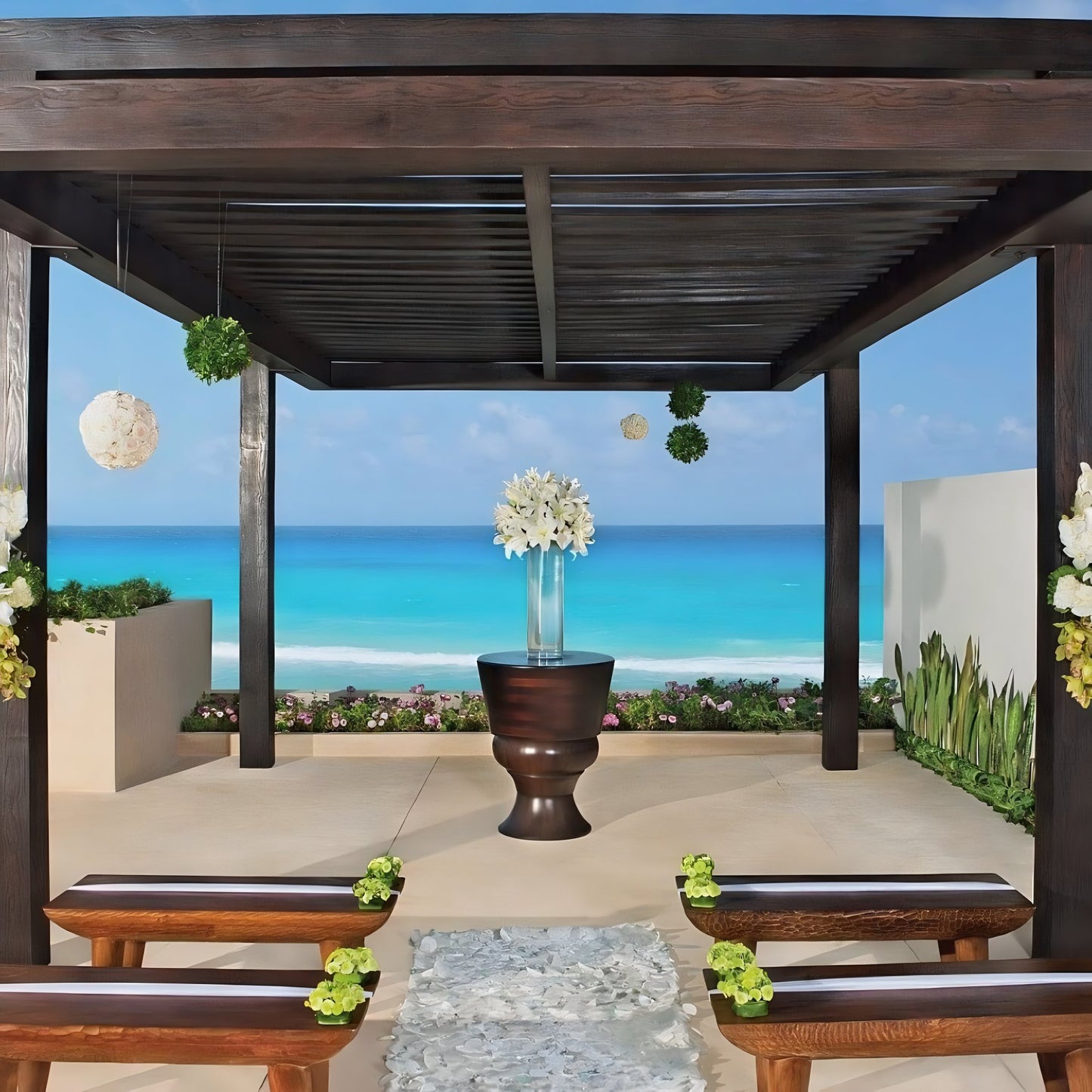 Secrets the Vine Cancun Destination Wedding Package