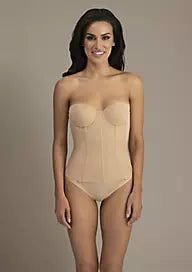 Backless Strapless Longline Microfiber Bra