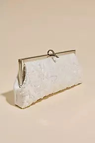 Floral Beaded Evening Bag