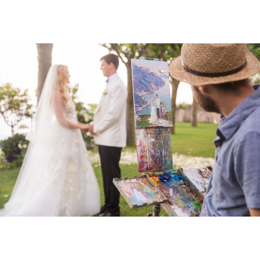 Live Wedding Painting
