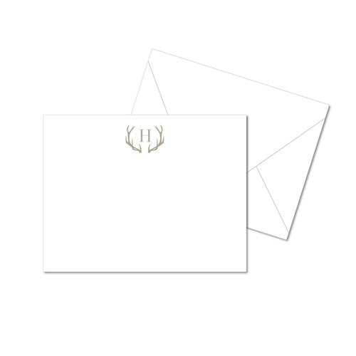 Antler Monogram Stationery