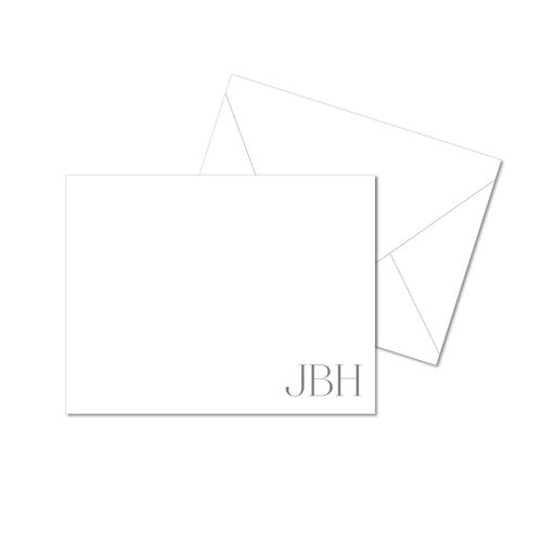 Classic Monogram Stationery