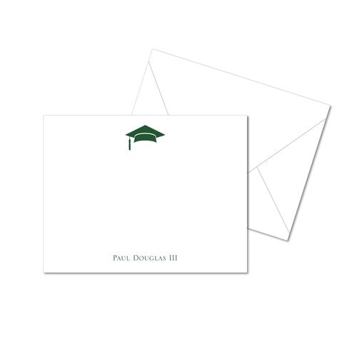Hats Off Graduation Stationery