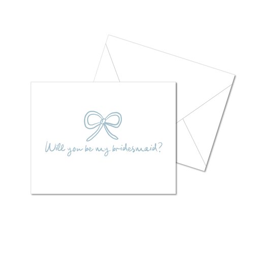 Will You Be My Bridesmaid Stationery