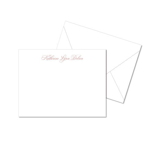Elegant Script Stationery