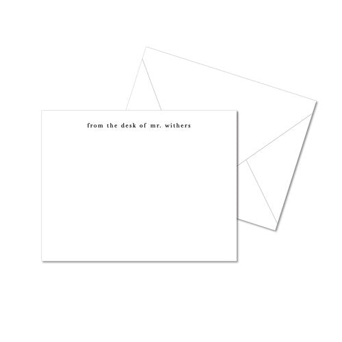 From The Desk Of Stationery