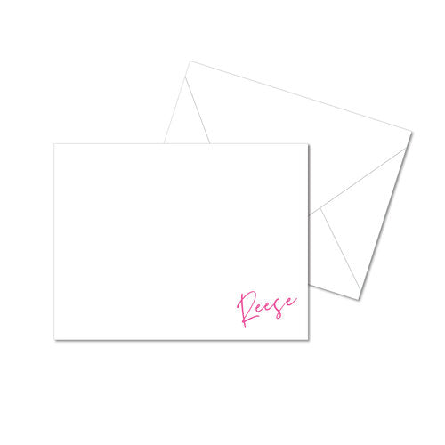 Hip Script Stationery