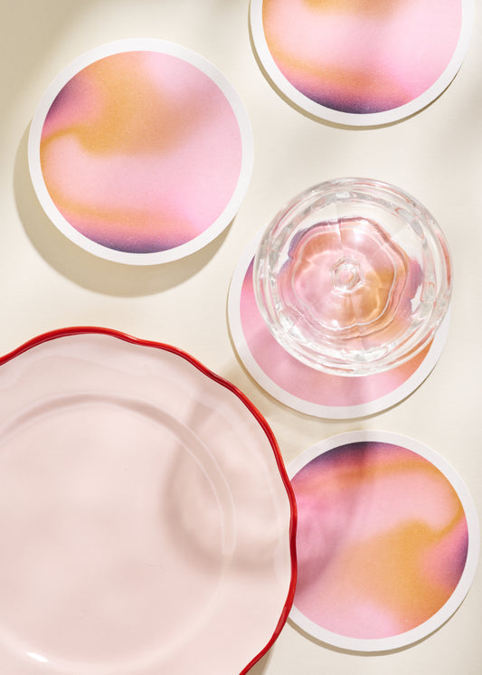 Planetary Gradient Coasters - Set of Four