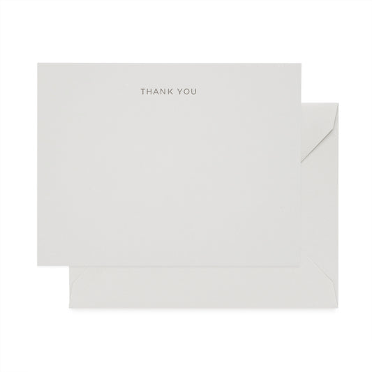 Grey Thank You Note Set Wedding Gifting