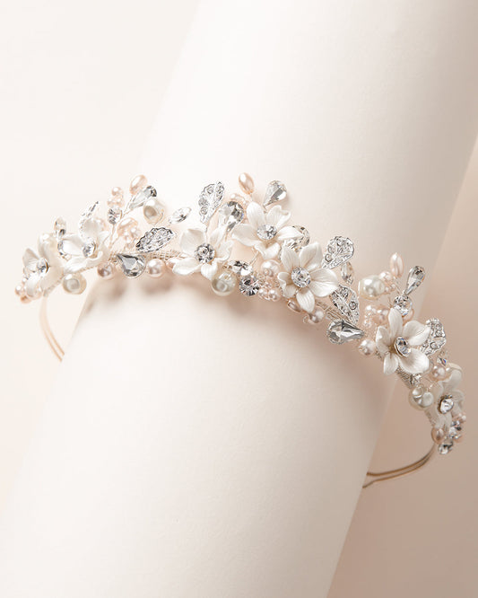 Giovanna Floral Tiara