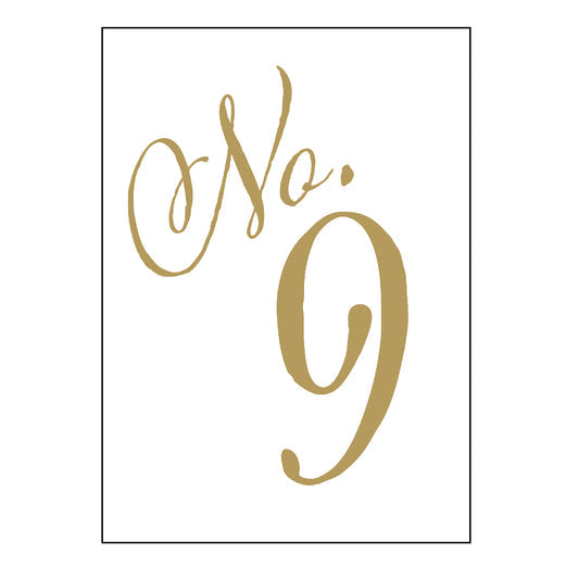 Calligraphy | Table Numbers