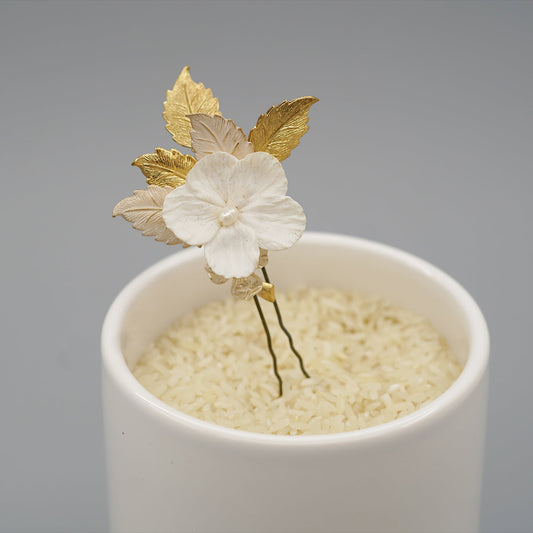 Talia Flower Bridal Hairpin