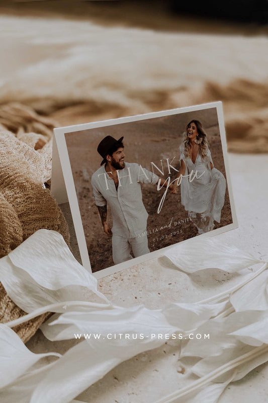 Eucalyptus Thank You Card