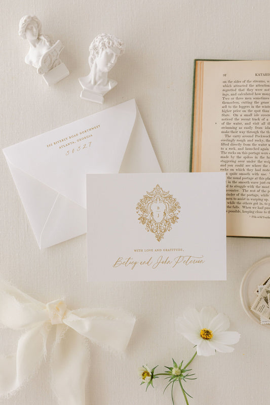 Louis | Wedding Thank You Cards