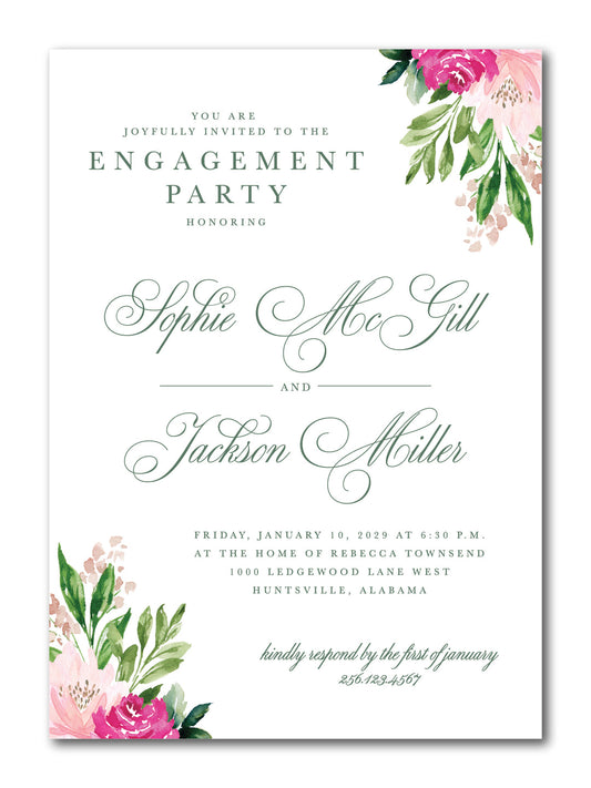 The Sophie Engagement Party Invitation