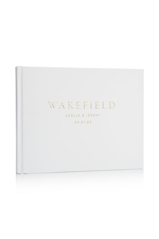 Traditional Wedding Sign In Book | The Lauren