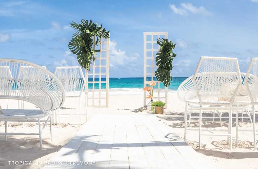 Tropical Paradise Wedding Package