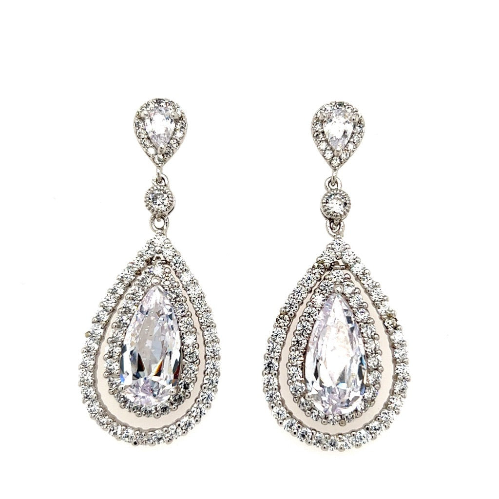 Hollywood Glam Drop Earrings Style No. E205