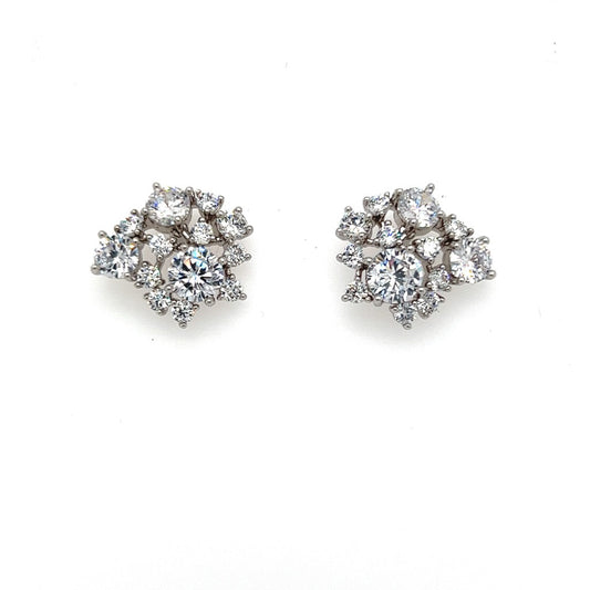 Cluster Stud Earrings Style No. E194