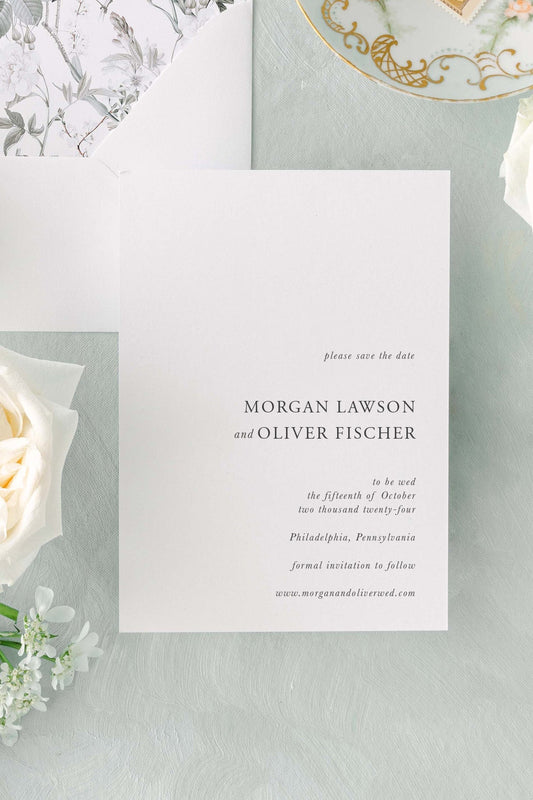 Save The Date Cards | The Morgan (NEW)