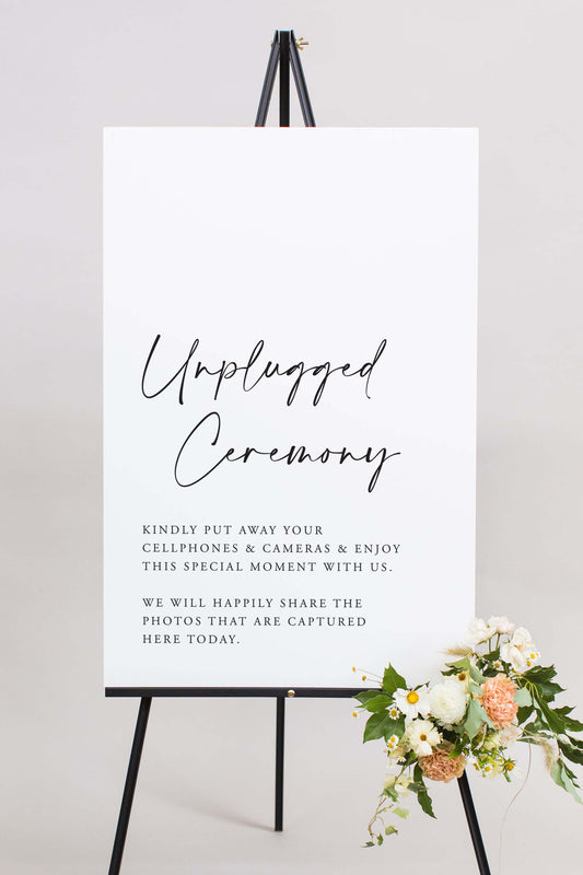 Gatorboard Unplugged Sign | The Autumn