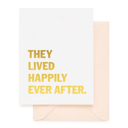 Lived Happily Wedding Gifting