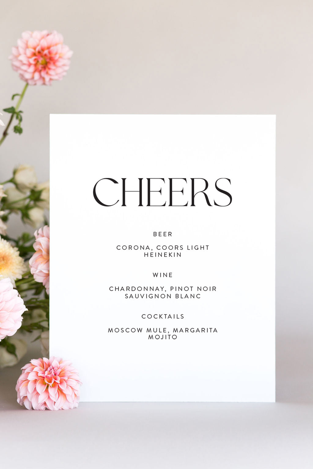 Gatorboard Bar Sign Wedding | The Kayla