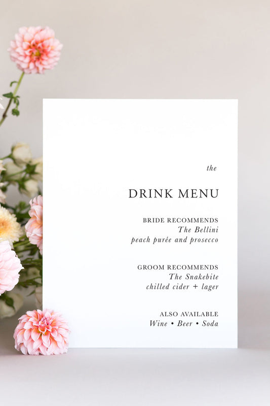 Gatorboard Bar Sign Wedding | The Morgan