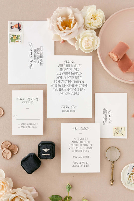 Wedding Invitation Set | The Lindsay (NEW)