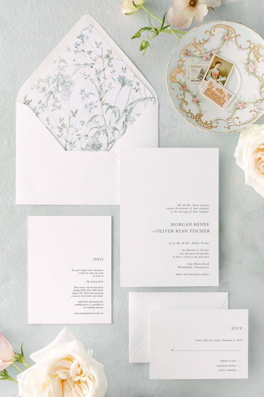 Wedding Invitation Suite | The Morgan (NEW)