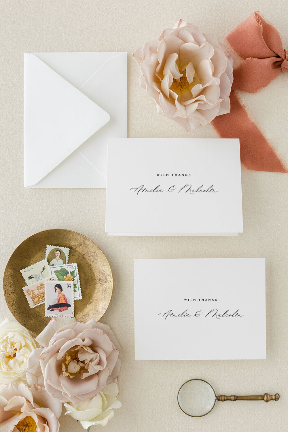 Wedding Thank You Card | The Amelia