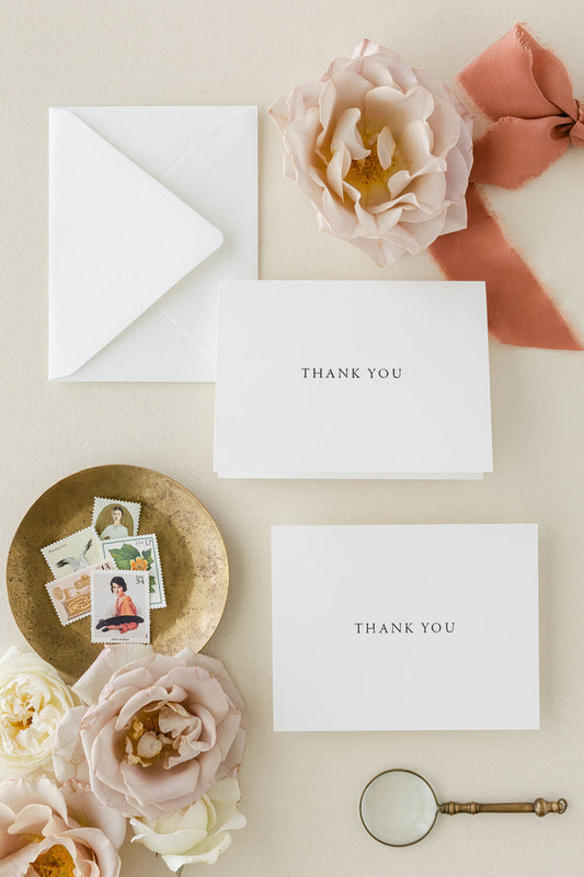 Wedding Thank You Card | The Caitlyn