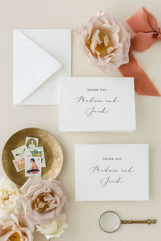 Wedding Thank You Card | The Madison
