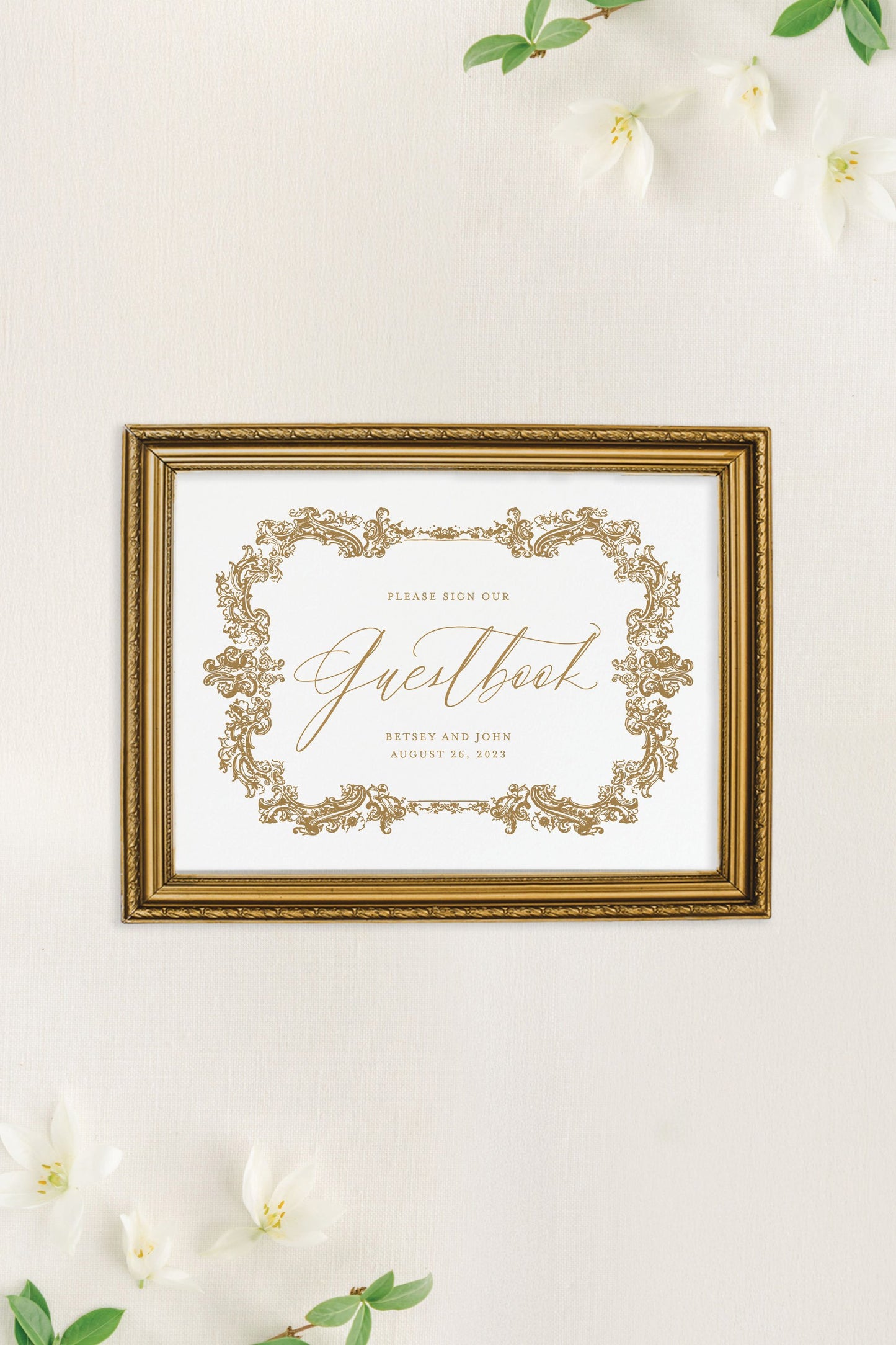 Louis | Wedding Sign