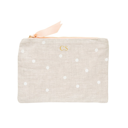 Flax Dot Signature Pouch Wedding Gifting