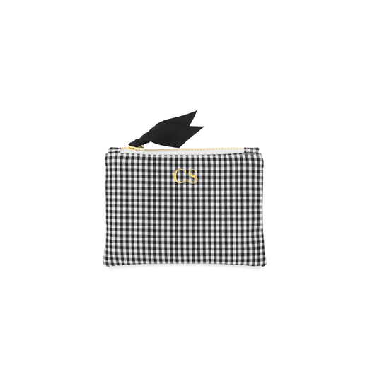 Gingham Mini Pouch Wedding Gifting