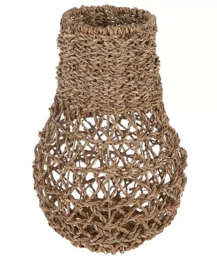 Rattan Boho Woven Vase