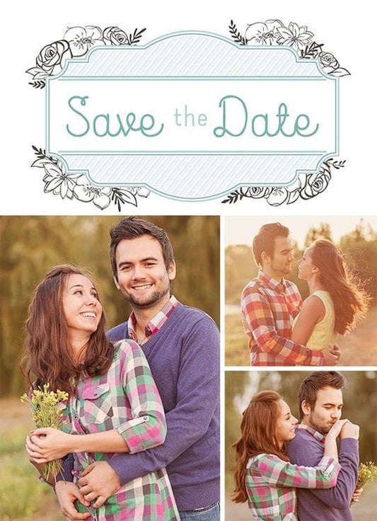 A Floral Affair Wedding Invitation