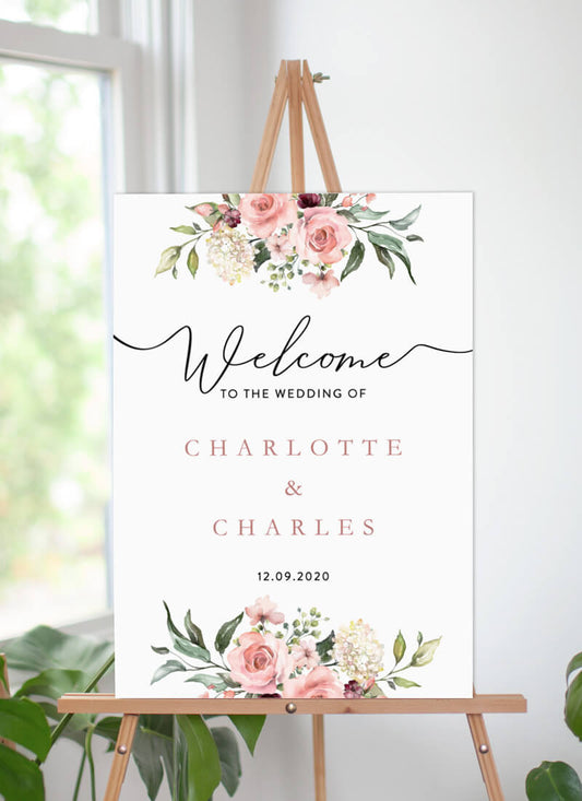 Burnt Butter Cakes Wedding Sign by Burnt Butter